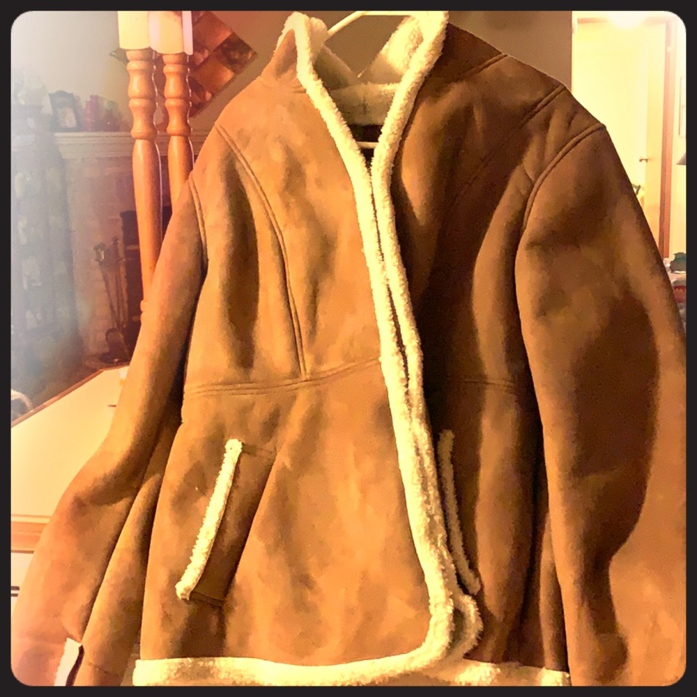 For sale- Ladies suede jacket- Size 2x
